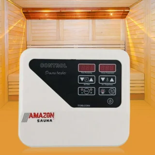 Sauna controller beige 3-9kW digitale externe besturing