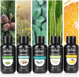 Sauna Geur Proefset - 5 x 50 ml