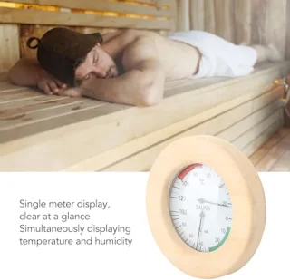 Sauna hygrothermometer