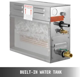 Sauna Stoomgenerator 4 kW Zwart 117