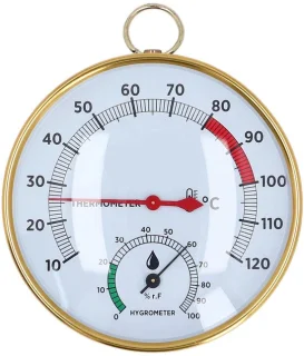 Sauna temperatuurmeter en hygrometer