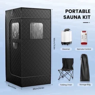 Sauna-tent met stoomgenerator