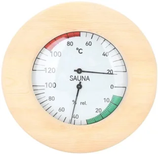 Sauna thermometer 2-in-1