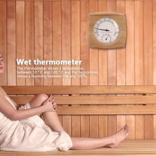 Sauna thermometer en hygrometer
