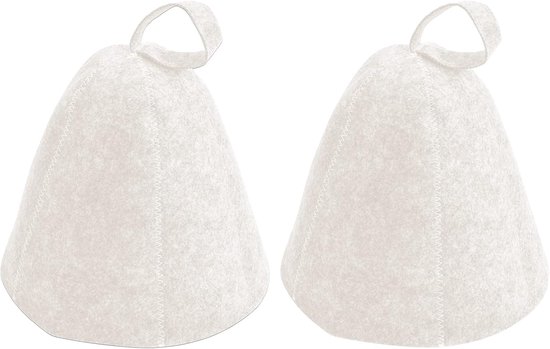 Saunahoed Set 2x Vilt Sauna-accessoires review