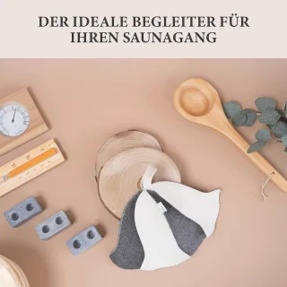 Saunahoed Vilten Saunamuts Dames Heren