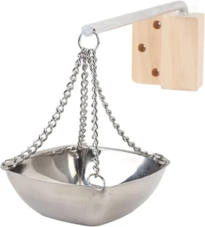 Saunaoliebeker roestvrij staal