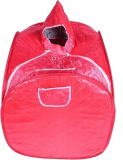 Saunatent stoomcabine 115 cm rood