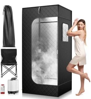 Saunatent voor eenpersoonsgebruik - 180x80x80 cm - Home spa