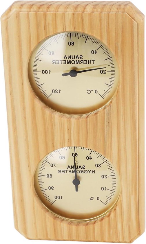 Saunathermometer Hygrometer Hout review