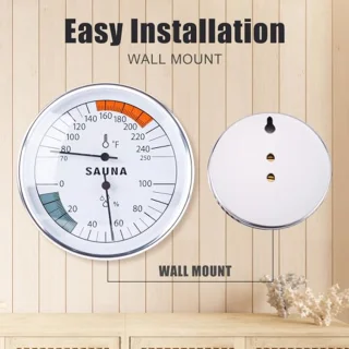 Saunathermometer wandmodel