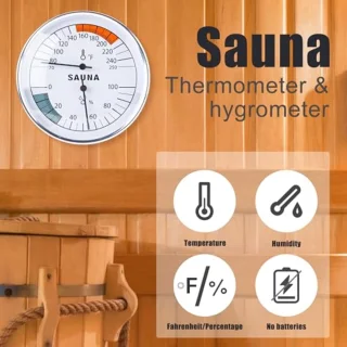 Saunathermometer wandmodel