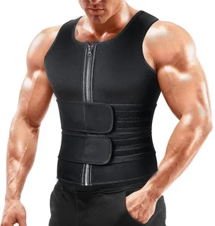 Saunavest heren - Tailletrainer - XL