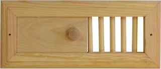 Saunia houten ventilatieschuifrooster