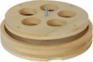 Saunia Sauna ventilatiedeksel 165 mm rond