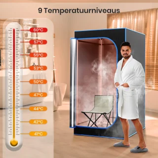 SereneLife Draagbare Sauna Personal Home Spa