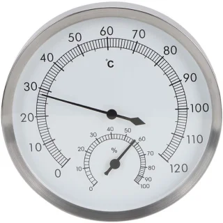 SnelShoppen 2-in-1 hygrometer en thermometer voor sauna