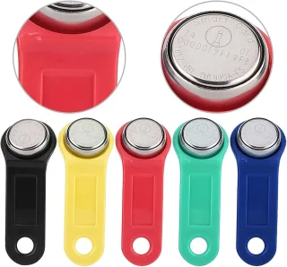 SnelShoppen 5 stuks RFID Touch Memory universele elektrische poortkaart set iButton sleutel
