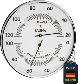 SnelShoppen analog sauna thermo-hygrometer