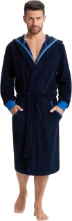 SnelShoppen dressing gown voor mannen sportieve saunajas
