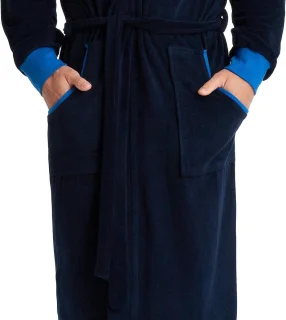 SnelShoppen dressing gown voor mannen sportieve saunajas