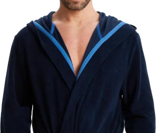 SnelShoppen dressing gown voor mannen sportieve saunajas