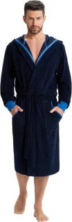 SnelShoppen dressing gown voor mannen sportieve saunajas