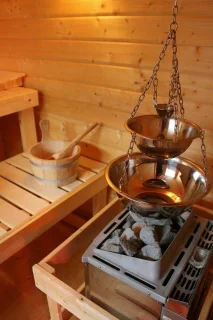 SnelShoppen sauna ceremony deluxe RVS evaporator bowl set maxi versie
