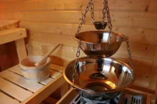 SnelShoppen sauna ceremony deluxe RVS evaporator bowl set maxi versie
