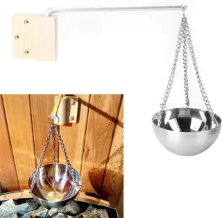 SnelShoppen sauna schaal met standaard