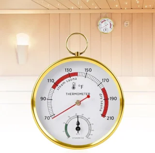 SnelShoppen sauna-thermometer 2-in-1 met hygrometer