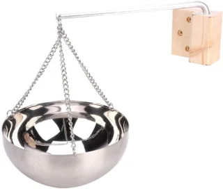 Solidchoice - RVS sauna aromatherapie oliekom van 20 cm