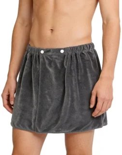Solidchoice sauna kilt, 40 x 150 cm, grijs