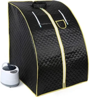 Stoom sauna tent - persoonlijke spa - zwart