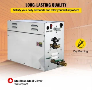 Stoomgenerator 9 kW (220–240 V) voor stoomdouche en sauna
