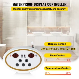 Stoomgenerator 9 kW (220–240 V) voor stoomdouche en sauna