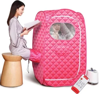 Stoomsauna tent - 73x73x130 cm - grijs
