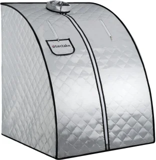 tectake Mobiele Sauna ThermaLuxe II Draagbare Stoomsauna