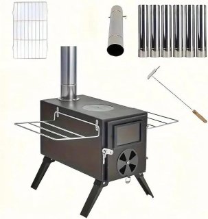 De Tentkachel - Houtkachel in één oogopslag