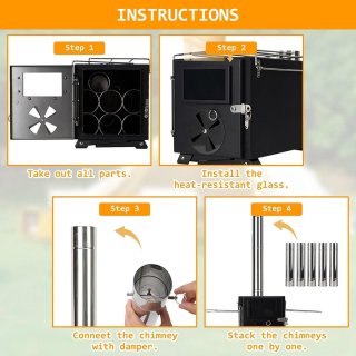 Wat vinden we goed aan de Tentkachel - Houtkachel