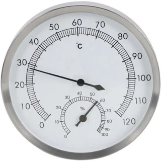 Thermohygrometer sauna