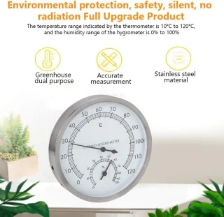Thermometer en Hygrometer
