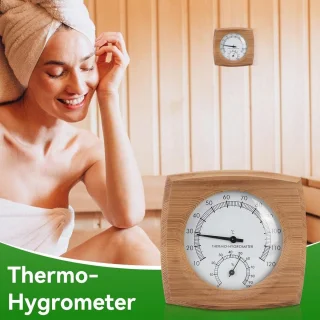 Thermometer en hygrometer voor sauna en stoomcabine