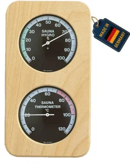 Thijox analoge sauna thermo-hygrometer