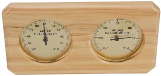 TTGoods - Houten saunatermometer en hygrometer