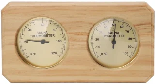 TTGoods - Houten saunatermometer en hygrometer