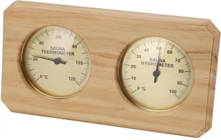 TTGoods - Houten saunatermometer en hygrometer