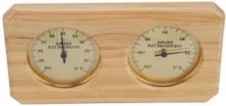 TTGoods - Houten saunatermometer en hygrometer
