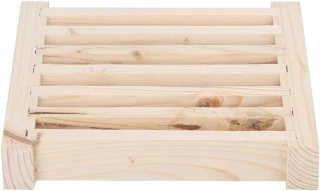 Universeel Houten Sauna Ventilatierooster 8.3x6 in