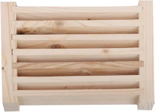 Universeel Houten Sauna Ventilatierooster 8.3x6 in